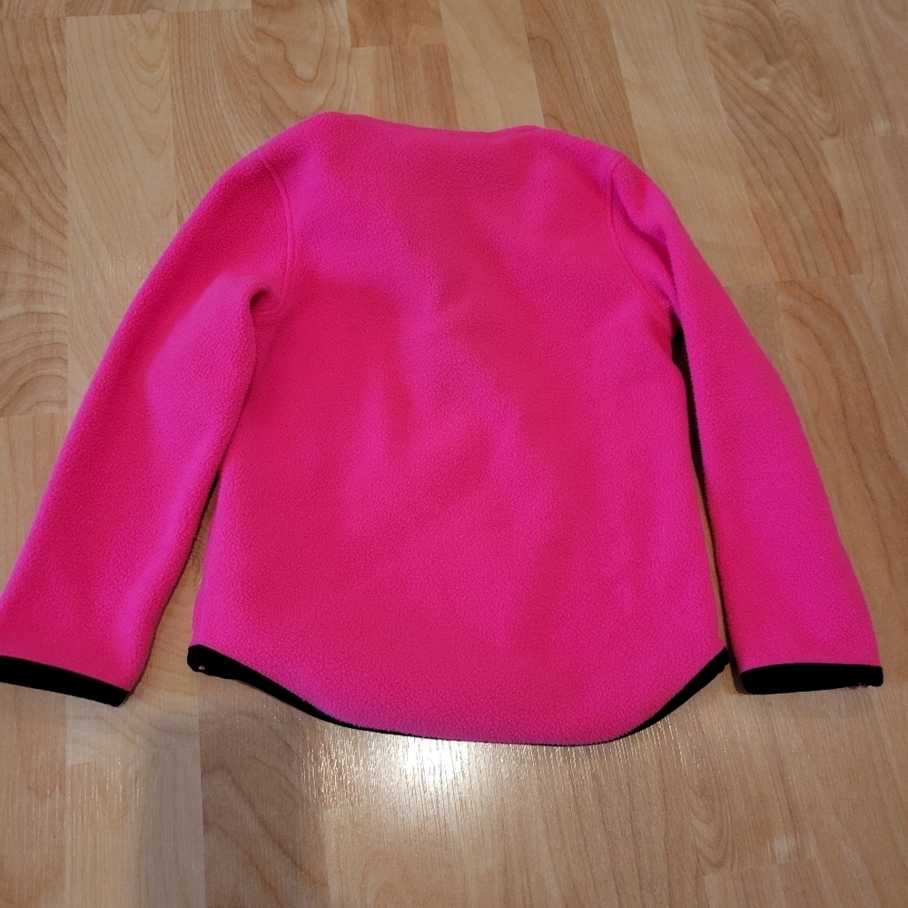 Under Armour Kids Bright Pink Quarter-Zip Fleece Size 2T - Picture 4 of 4